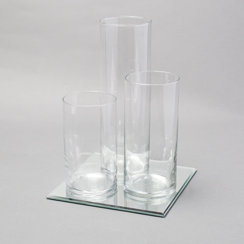 Eastland Square Mirrors and Cylinder Vases Centerpiece Set of 48 - view 6
