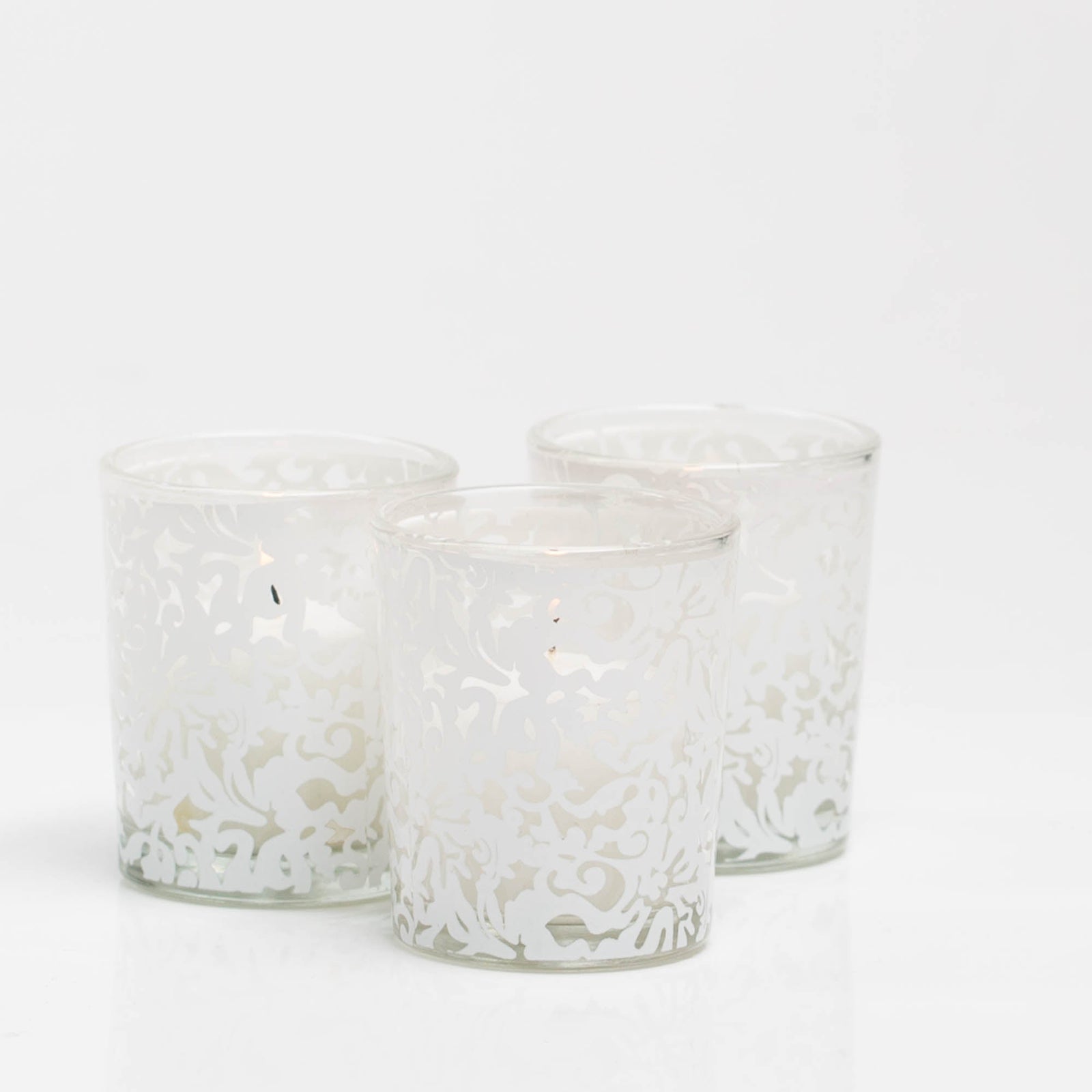 Richland Lace Design Votive Candle Holder Set of 72
