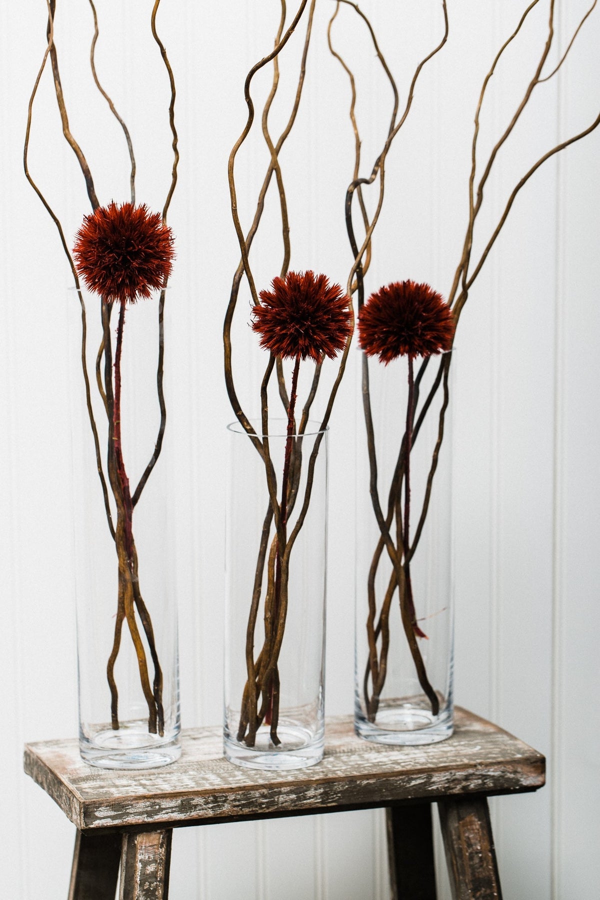 Richland Sloan Cylinder Vase 9.75", 11.75" & 13.75" Set of 3 - view 2