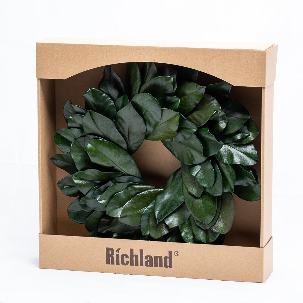 richland preserved magnolia wreath 17 set of 6 - view 3