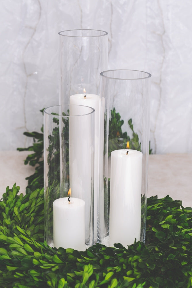 richland pillar candles sloan cylinder vases set of 3 - view 3