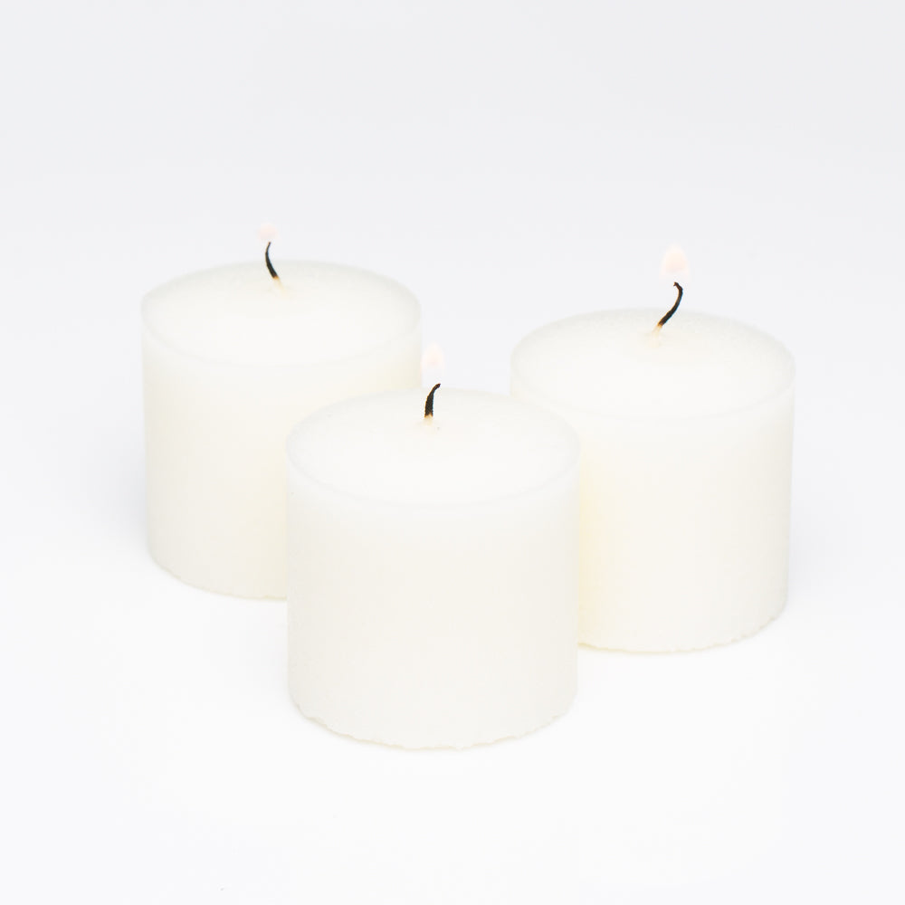 Richland Votive Candles Unscented Light Ivory 10 Hour Set of 72
