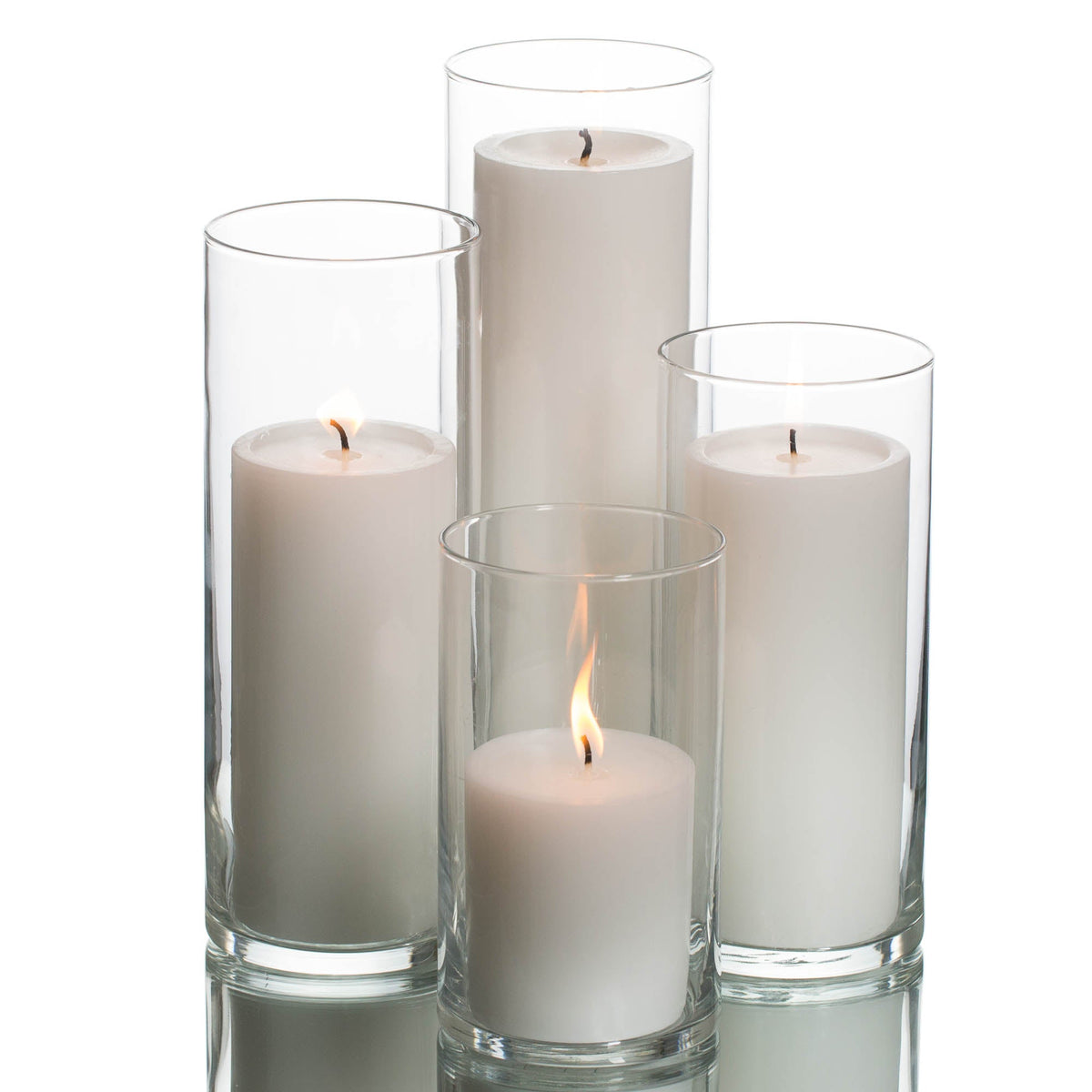 richland pillar candles eastland cylinder holders set of 48 - view 13