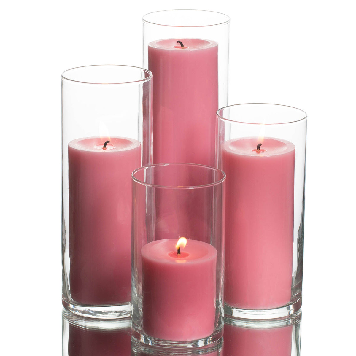 richland pillar candles eastland cylinder holders set of 48 - view 4