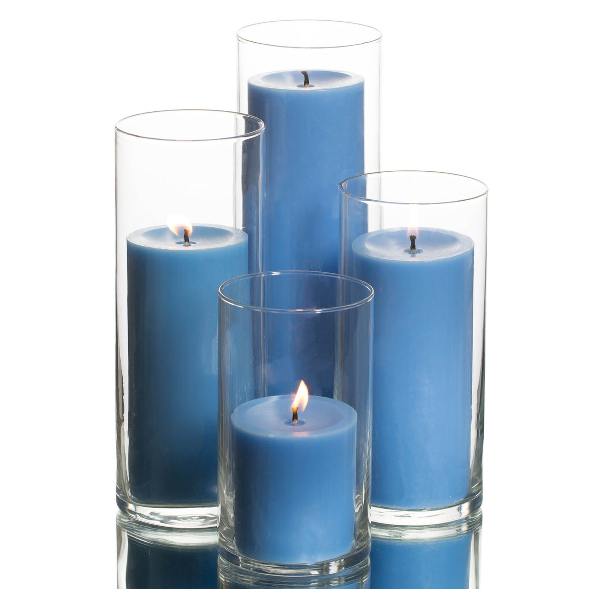 richland pillar candles eastland cylinder holders set of 48 - view 10