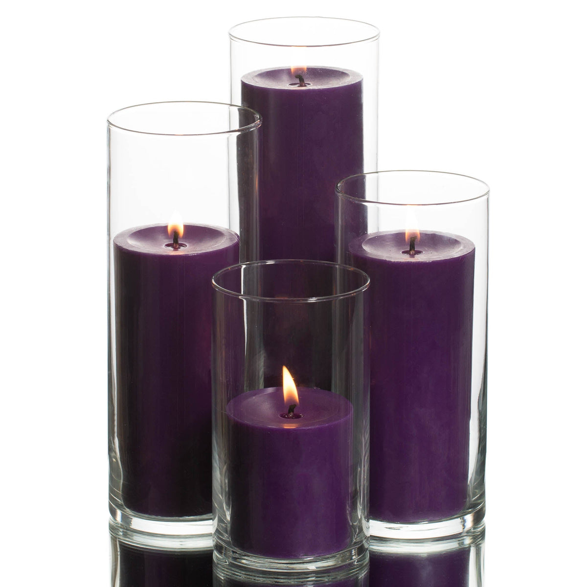 richland pillar candles eastland cylinder holders set of 48 - view 14