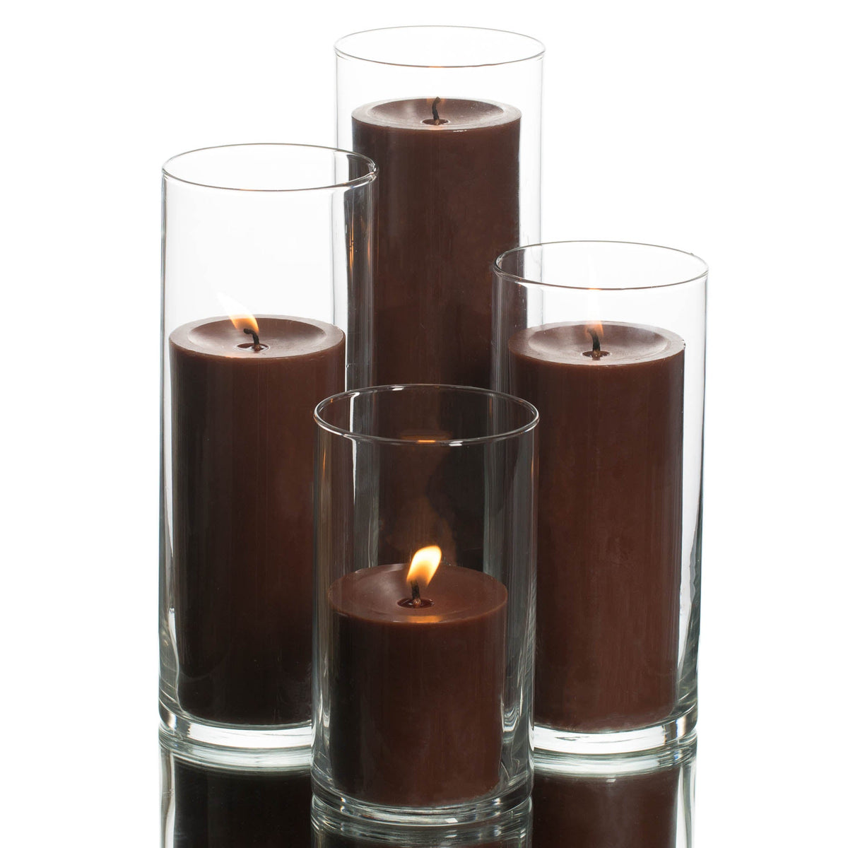 richland pillar candles eastland cylinder holders set of 48 - view 5