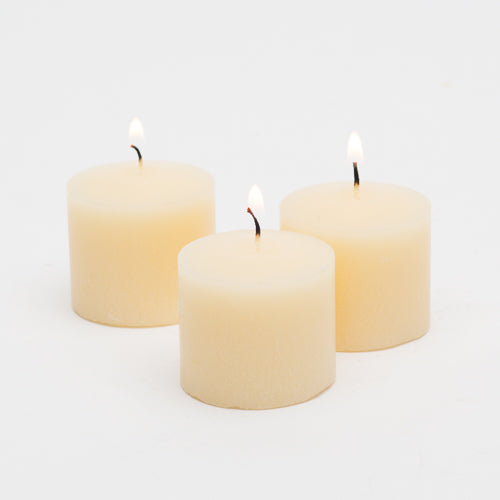 richland votive candles ivory vanilla scented 10 hour set of 144 - view 1