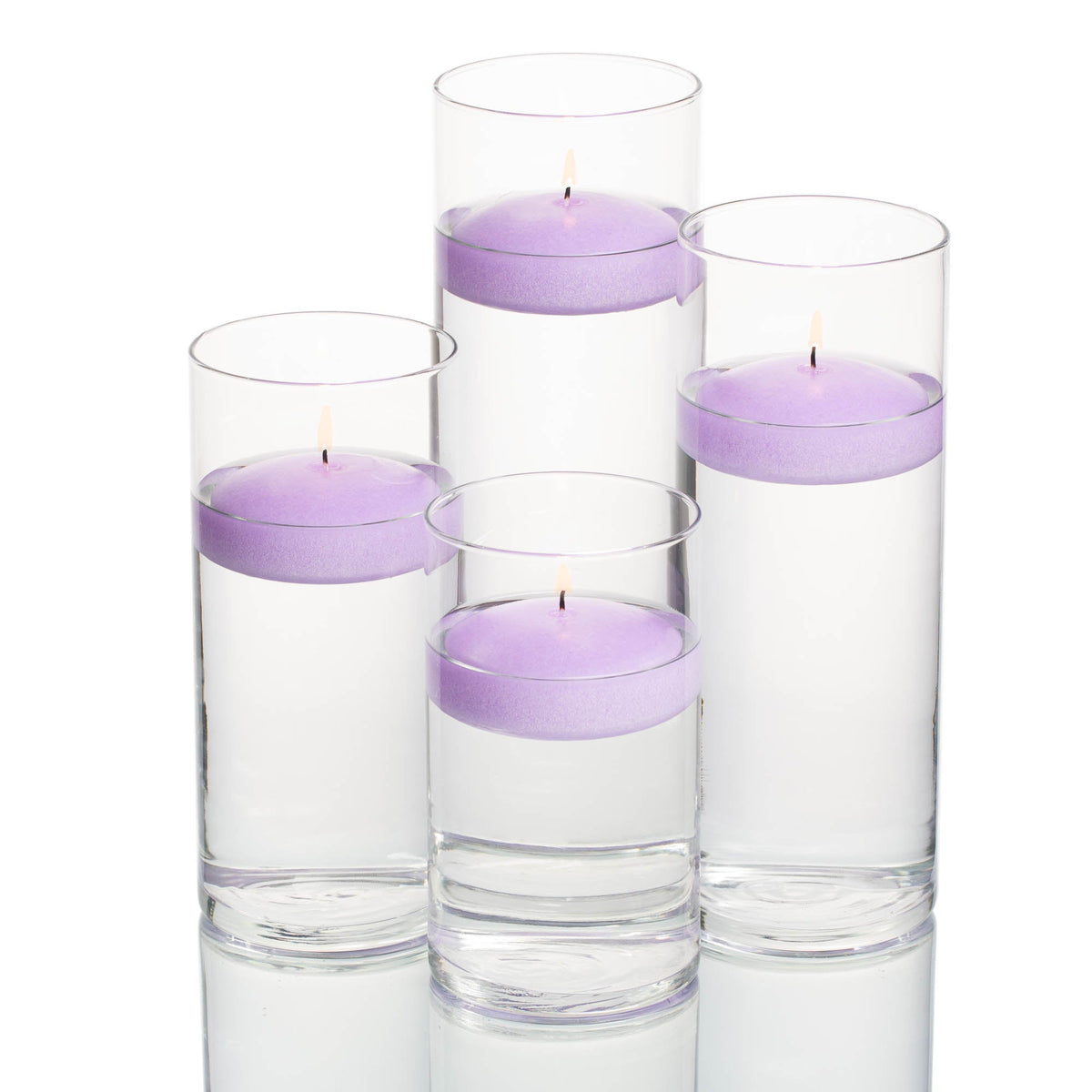 richland floating candles eastland cylinder holders set of 4 - view 6