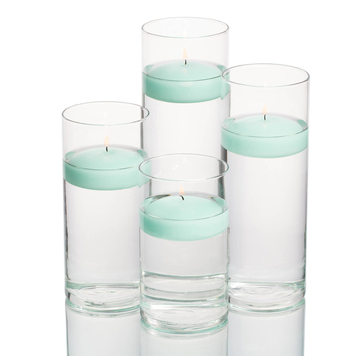 richland floating candles eastland cylinder holders set of 4 - view 7