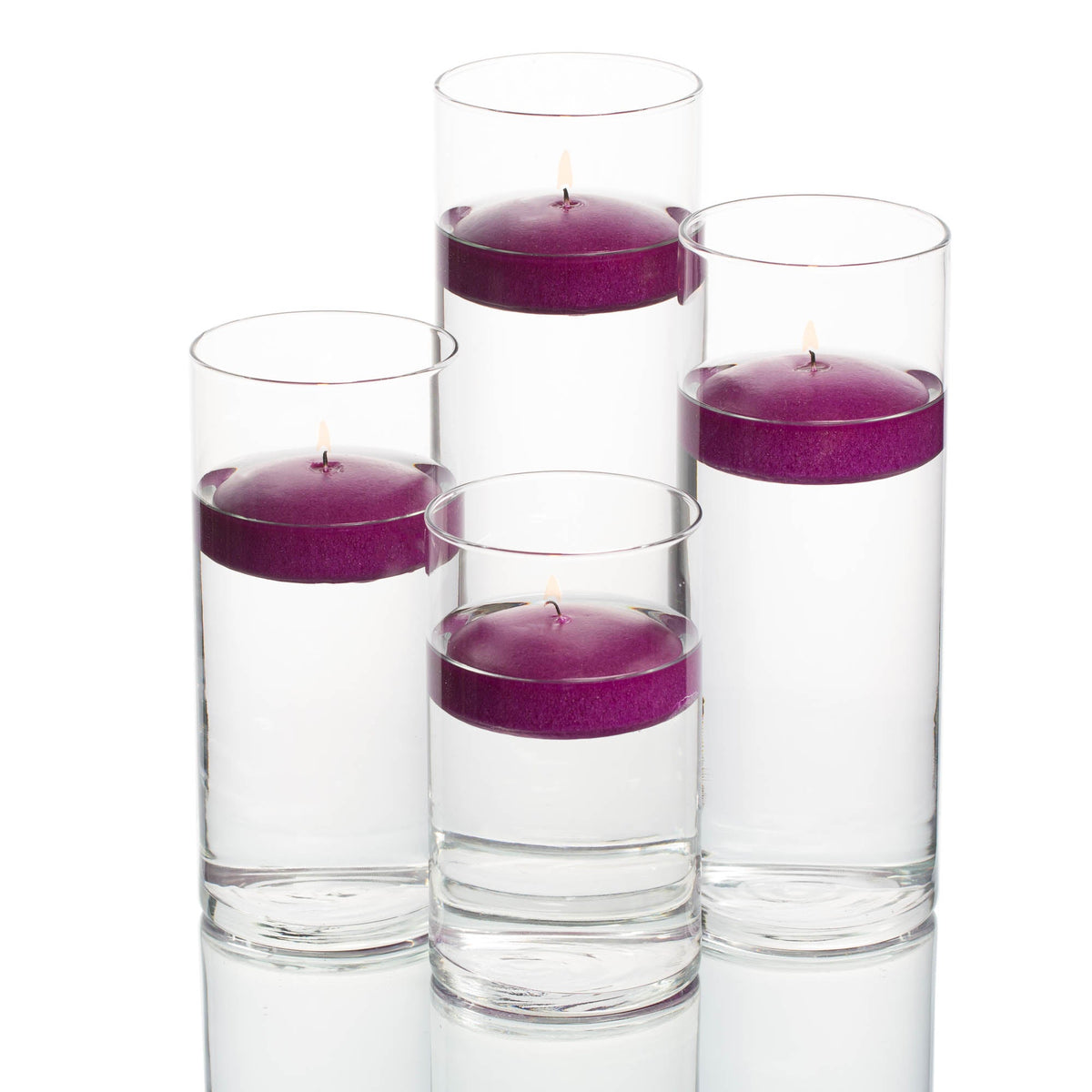 richland floating candles eastland cylinder holders set of 4 - view 8