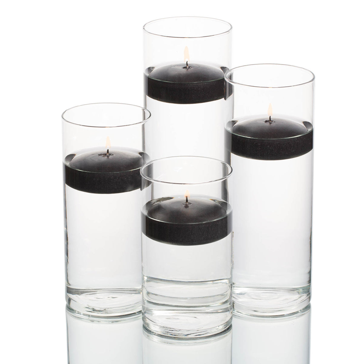 richland floating candles eastland cylinder holders set of 48 - view 4