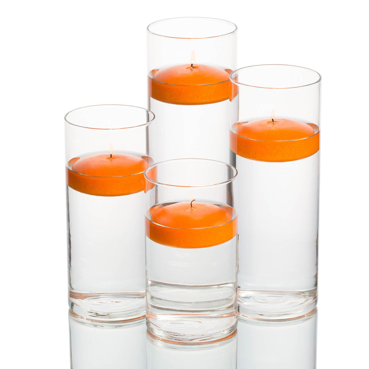 richland floating candles eastland cylinder holders set of 4 - view 11