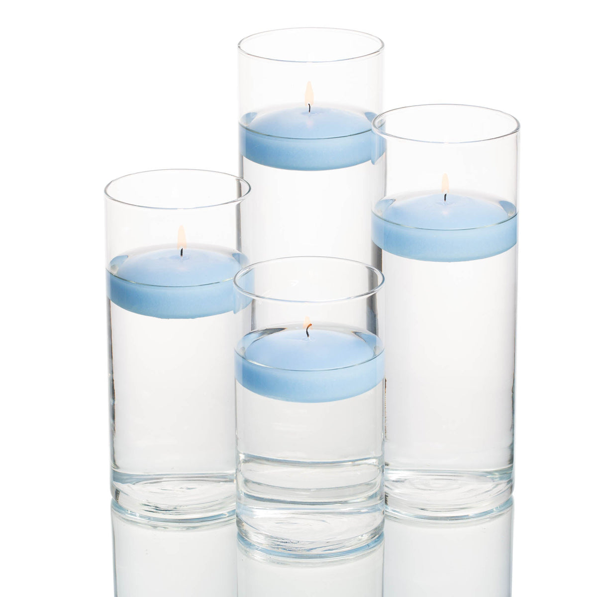 richland floating candles eastland cylinder holders set of 4 - view 14