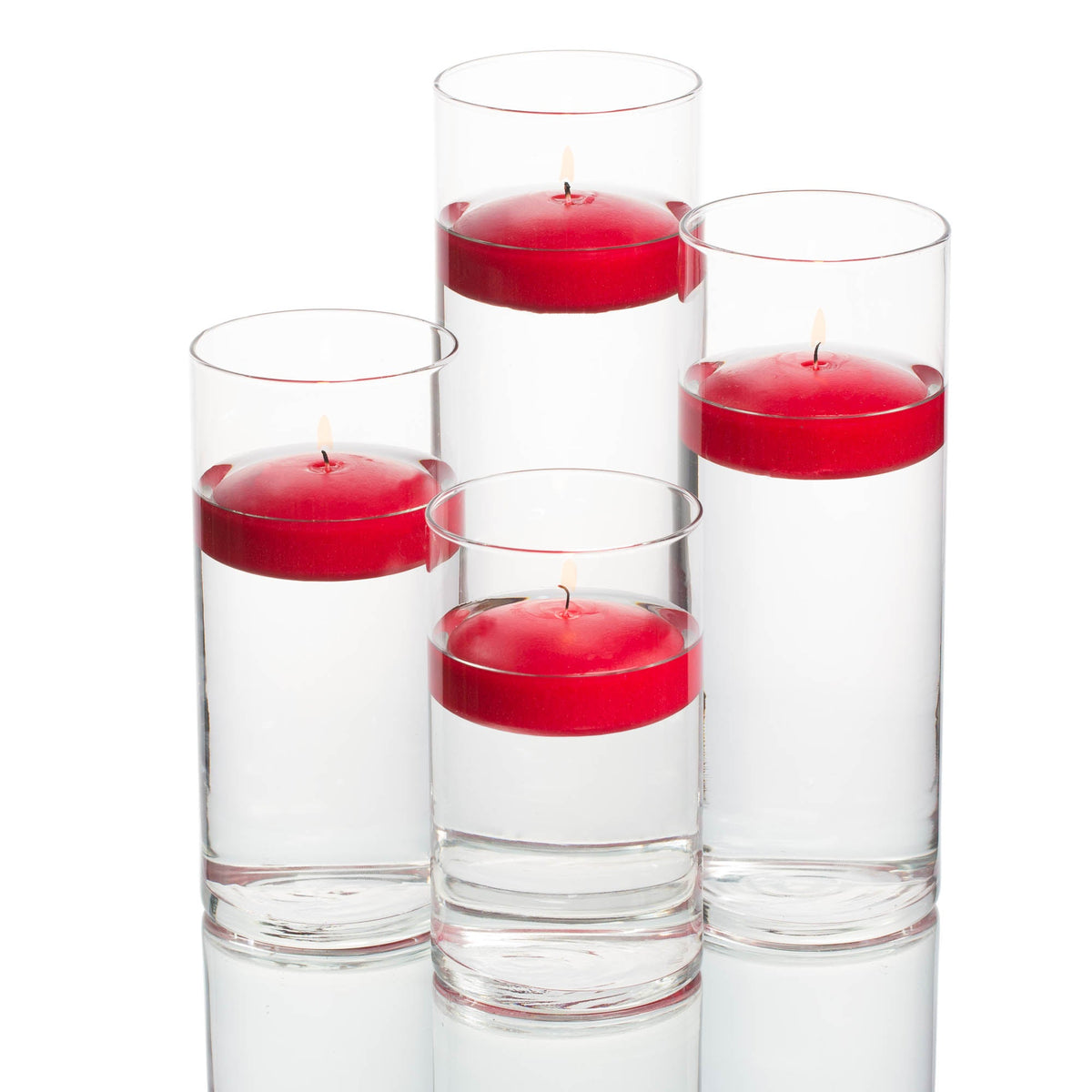 richland floating candles eastland cylinder holders set of 48 - view 11