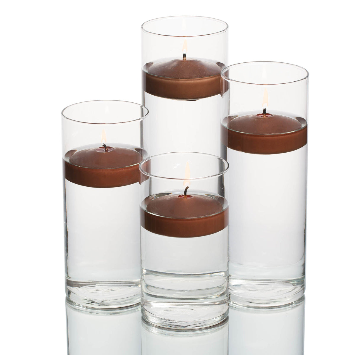 Richland Floating Candles & Eastland Cylinder Holders Set of 4 - view 2