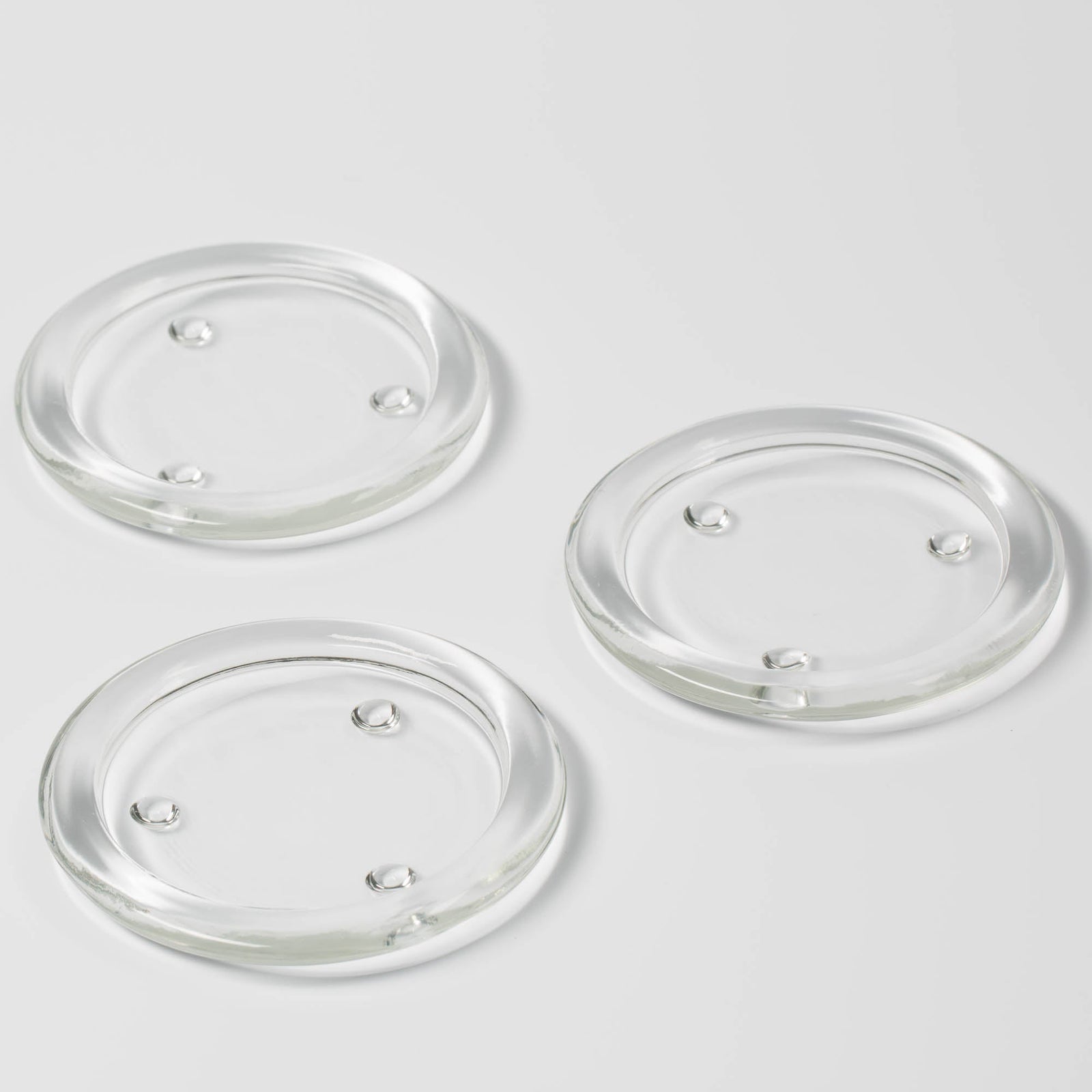 eastland pillar candle holder glass set of 12