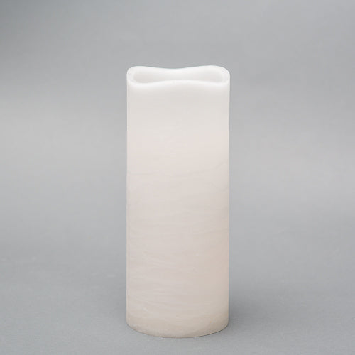 Richland 4" x 10" Large LED Pillar Candle with Wavy Top - Set of 6 - view 1