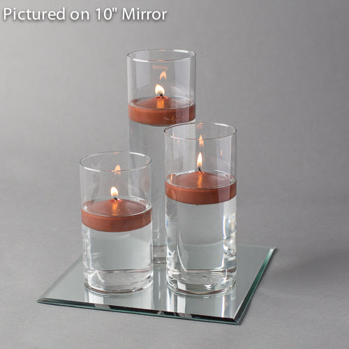 square mirror centerpiece candles set 3 - view 7