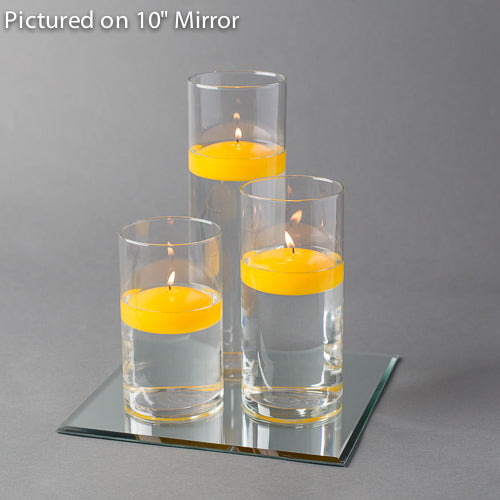 square mirror centerpiece candles set 3 - view 11
