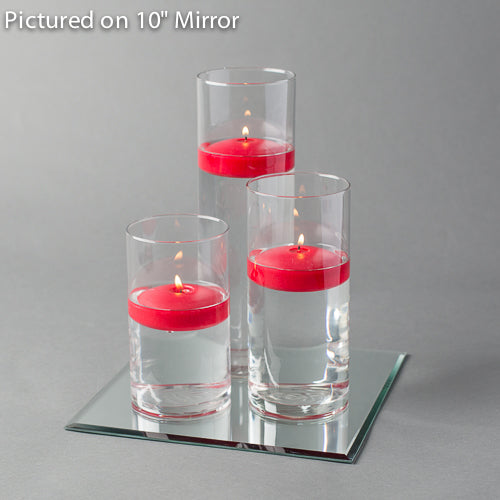square mirror centerpiece candles set 3 - view 8