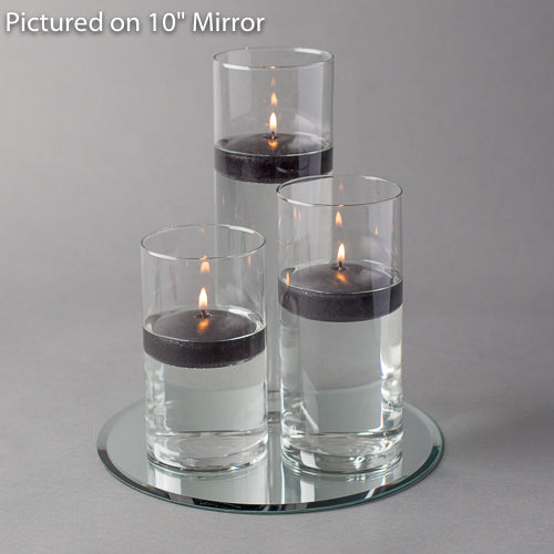 round mirror centerpiece candles set 3 - view 5