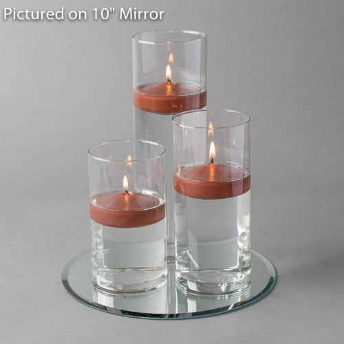 round mirror centerpiece candles set 3 - view 6
