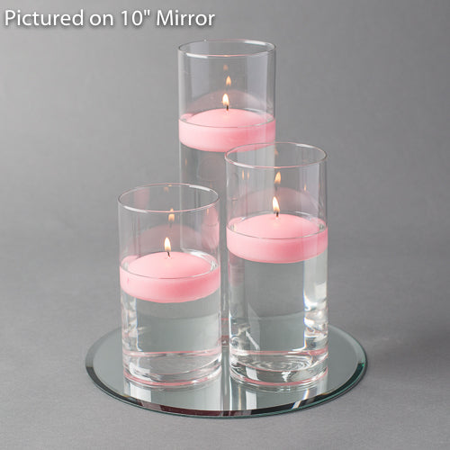 round mirror centerpiece candles set 3 - view 8