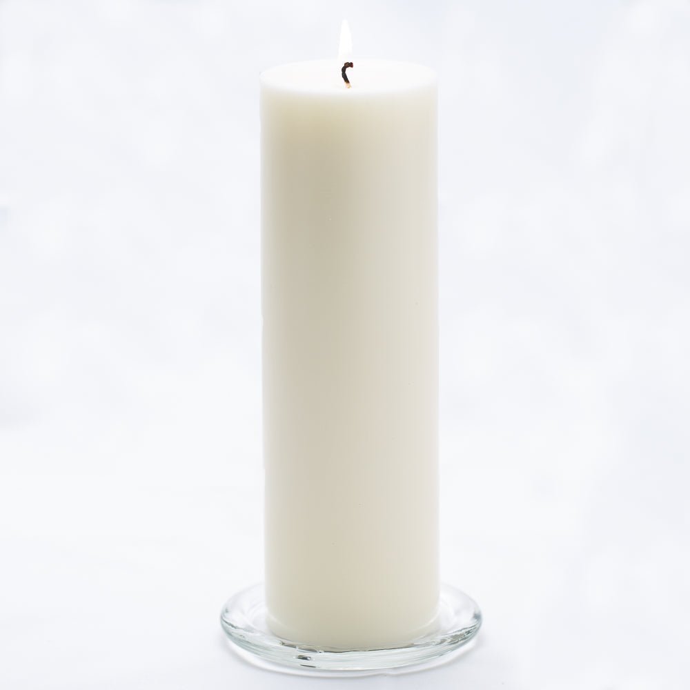 richland pillar candles 3 x9 light ivory set of 24 - view 1