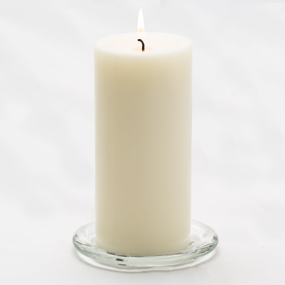 richland pillar candle 3 x6 light ivory set of 12 - view 1