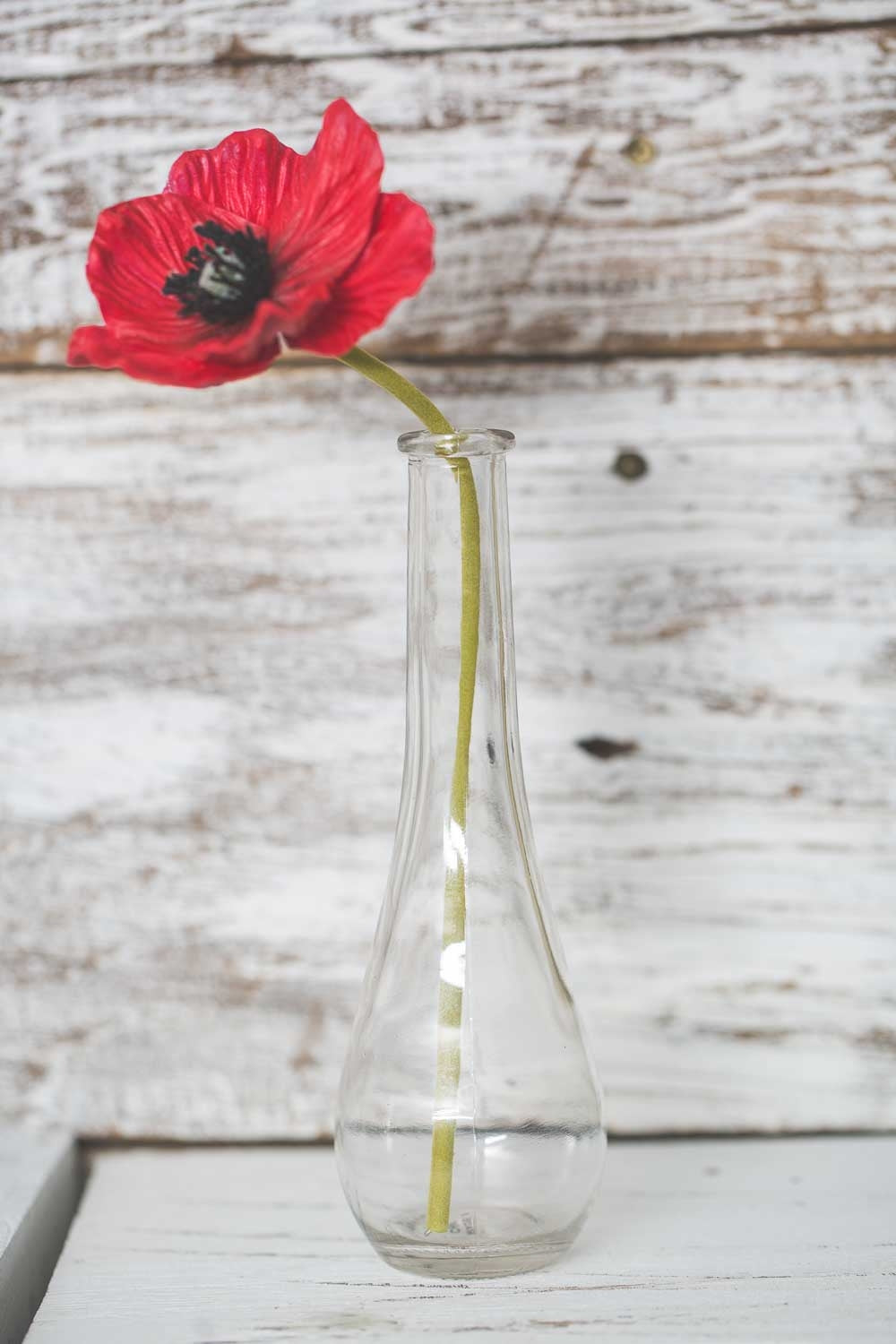 richland clear round teardrop bud vase 7 set of 12 - view 3