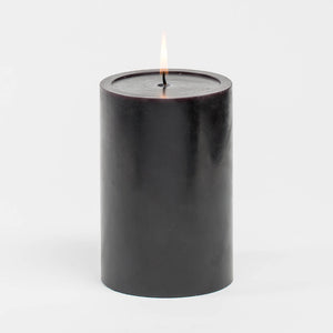 1 of 2: richland 4 x 6 black pillar candle