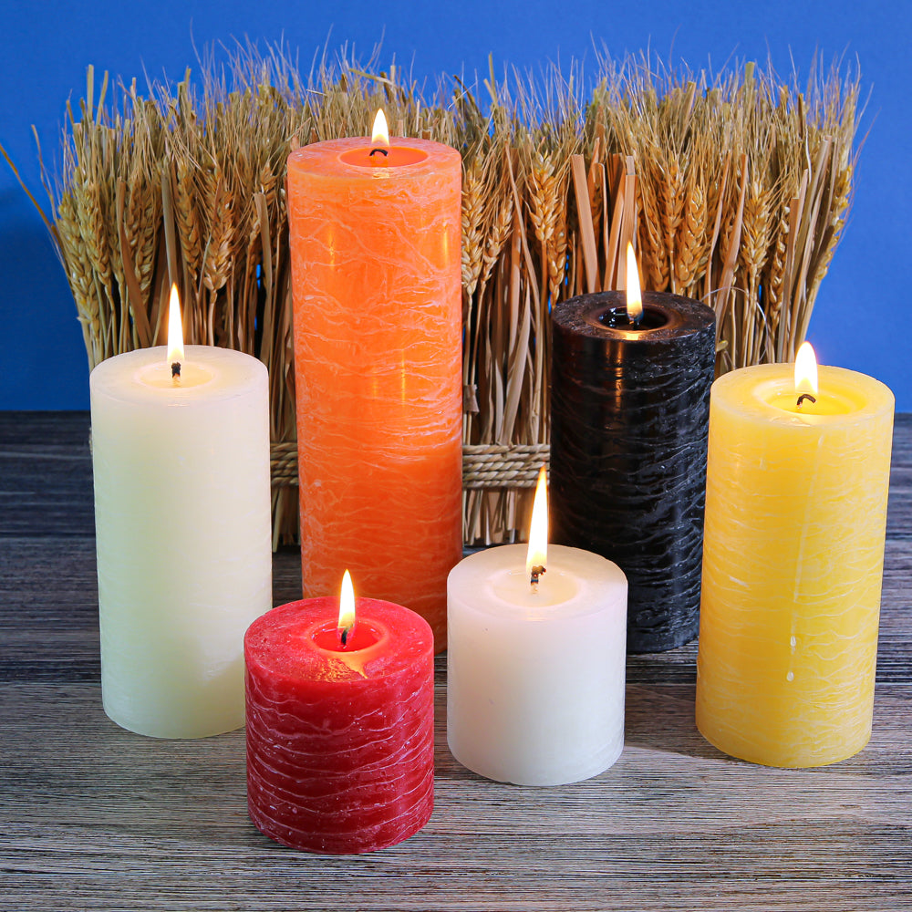 Richland Rustic Pillar Candle - view 3