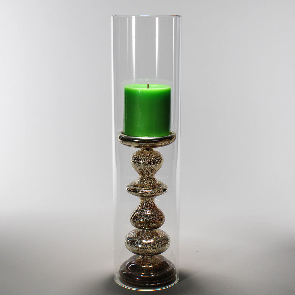 Richland Glass Chimney Candle Shade 4" x 16" Set of 12