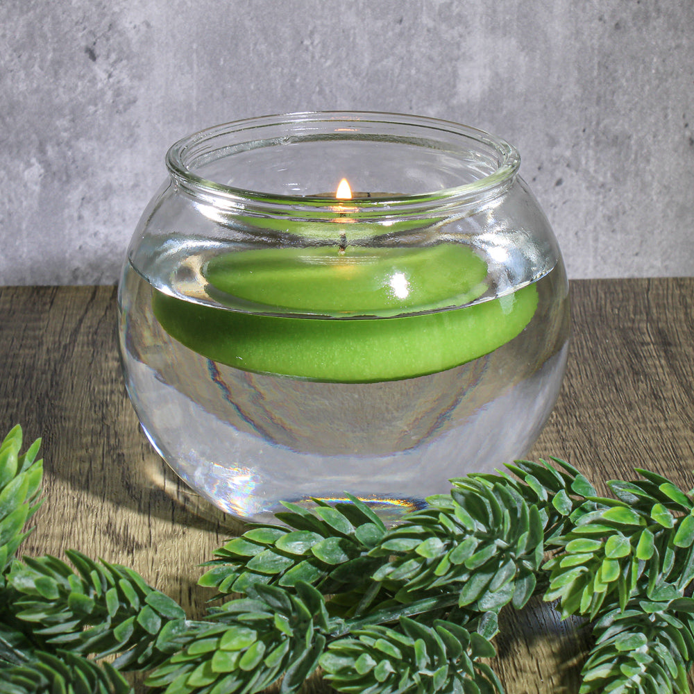 Richland Bubble Ball Vase with Rim 4"   - view 5