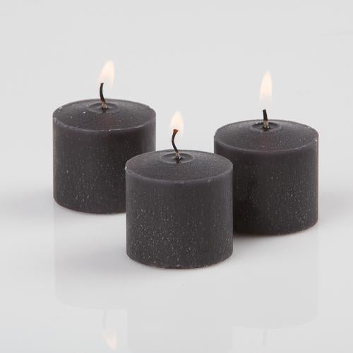 Richland Votive Candles Unscented Black 10 Hour Set of 72 - view 1