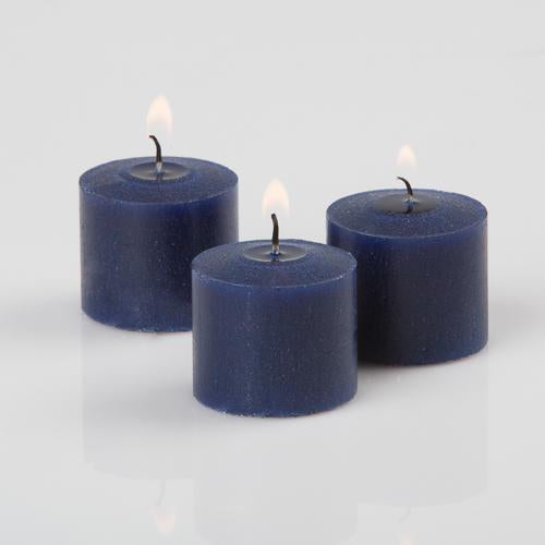 richland votive candles navy blueberry scented 10 hour set of 72 - view 2