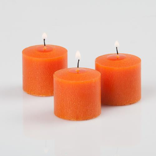 richland votive candles orange citrus fruit scented 10 hour set of 144 - view 2