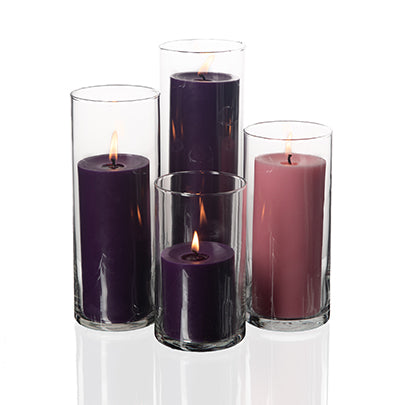 Richland Pillar Candles & Eastland Cylinder Holders Set of 4 - view 16