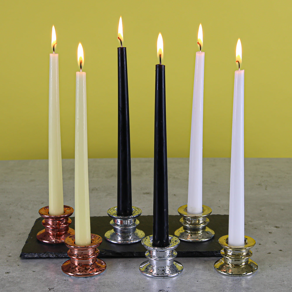 Richland Taper Candles 10" Ivory Set of 10 - view 3