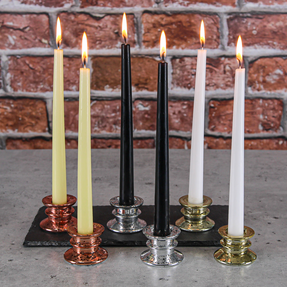 Richland Taper Candles 10" Black Set of 50 - view 3