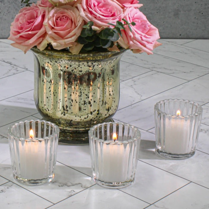 Richland Votive Candles White Fresh Laundry Scented 10 Hour Set of 12 - view 3