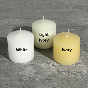 Richland Votive Candles Unscented Ivory 10 Hour Set of 72