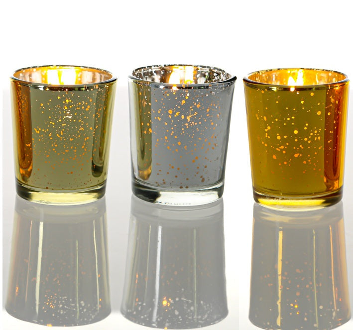 Richland Votive Candles & Mercury Votive Holders Set of 144 - view 1