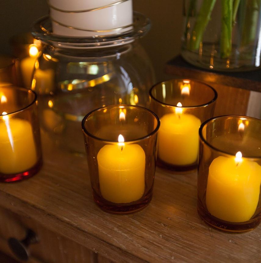 Eastland Votive Holder Amber Set of 12 - view 3