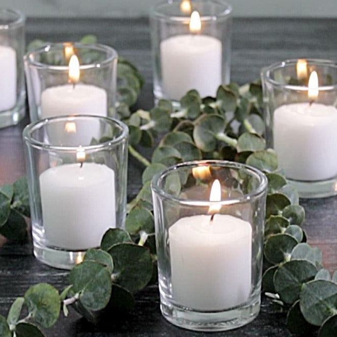 Richland Votive Candles Unscented White 10 Hour Set of 72 - view 2