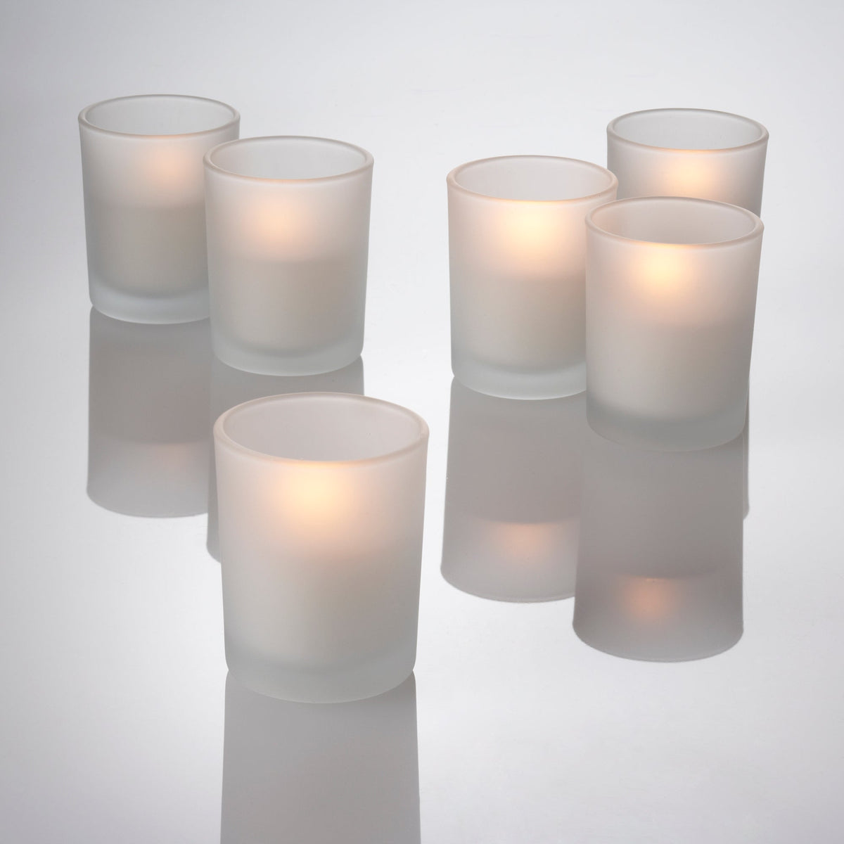 eastland votive candle holder frosted set of 12 - view 1