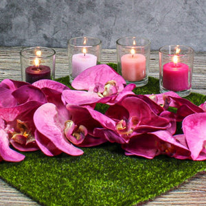 3 of 3: Richland Votive Candles Unscented Purple 10 Hour Set of 144