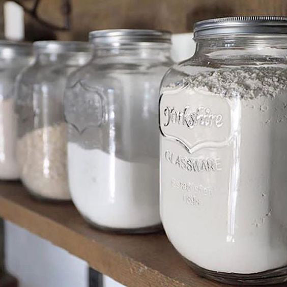 Two Gallon Yorkshire Glassware Mason Jar - view 2
