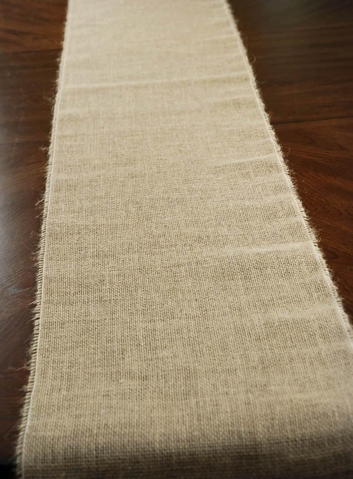 Burlap Table Runner 12.5\, image size:1200x1625